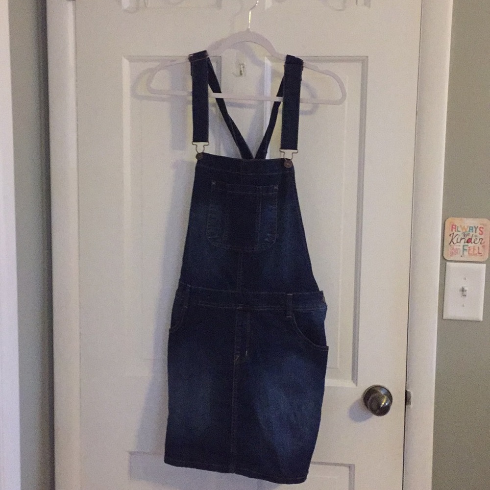 Overall Jean Dress